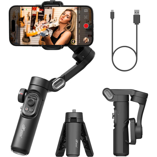 HIFFIN Smart X Gimbal Stabilizer 3-Axis Smartphone Foldable Gimbal