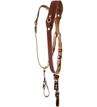 HIFFIN Clydesdale Pro Dual Leather Camera Harness (Large, Tan)