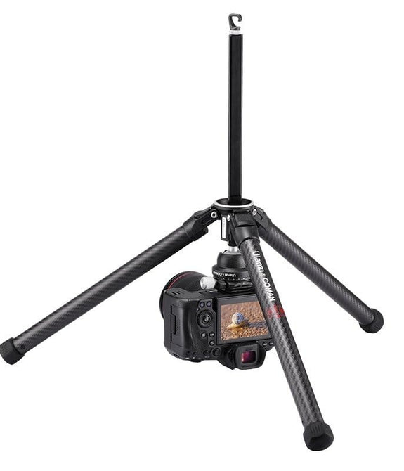 ULANZI Zero X Lightweight Travel Tripod Full Carbon Professional Outdoor Tripod Monopod with Panoramic Ball Head Tripod Camera Tripod