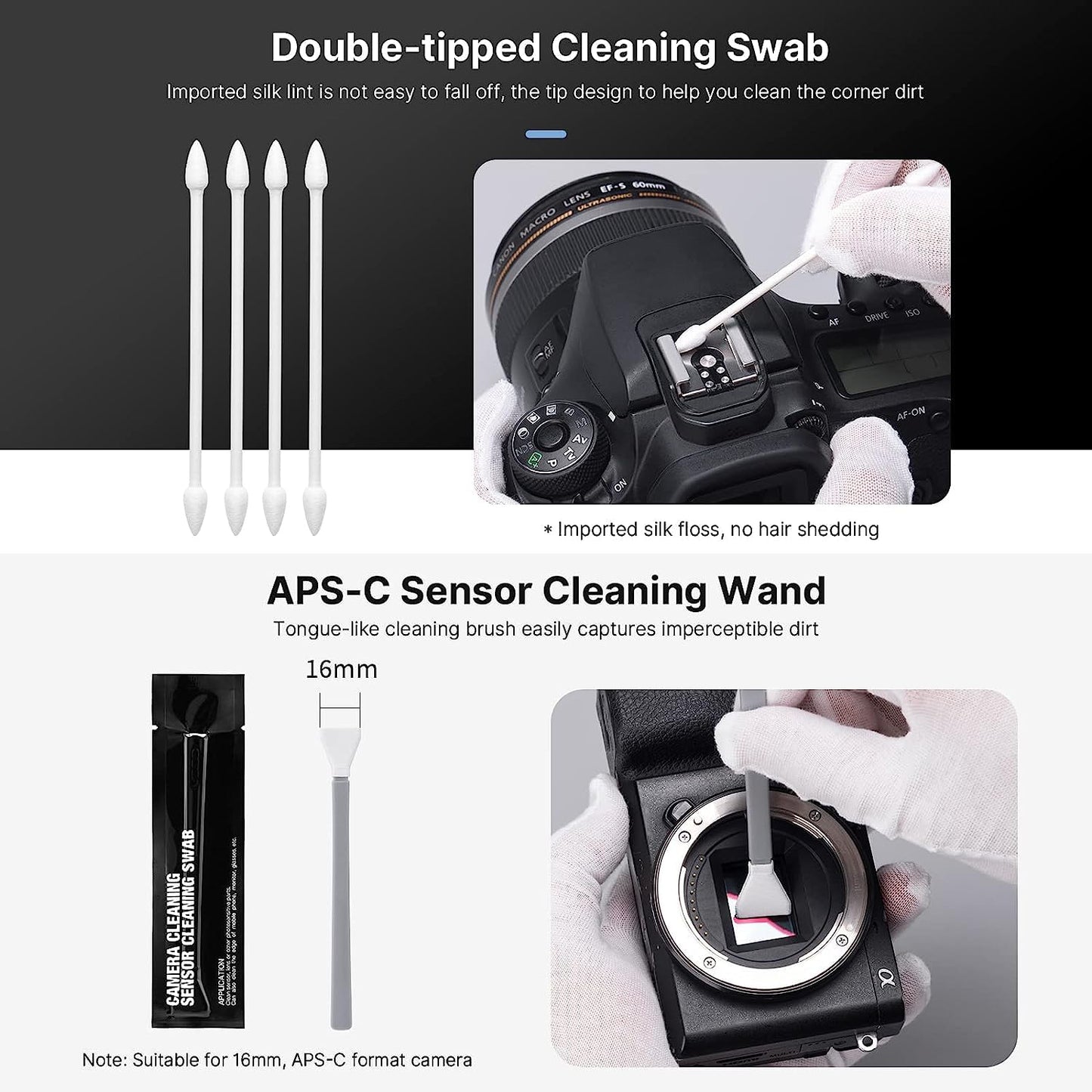 ULANZI Camera Cleaning Kit 9-in-1 Lens Cleaner Professional DSLR Clean Accessories Sony Canon Nikon