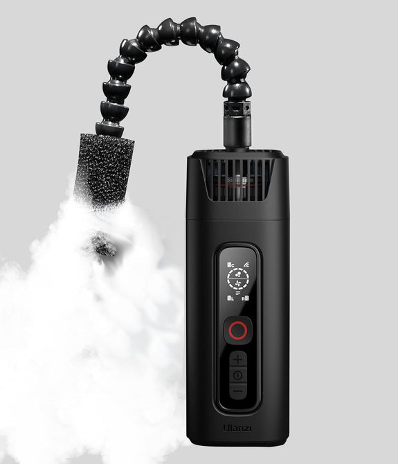 ULANZI FM01 FILMOG Ace Portable Fog Machine Battery Powered, Portable Smoke Machine Handheld Fog Machine w Remote Control Fogger for Photography, Outdoor Events, Parties, Stage Effects, Wedding