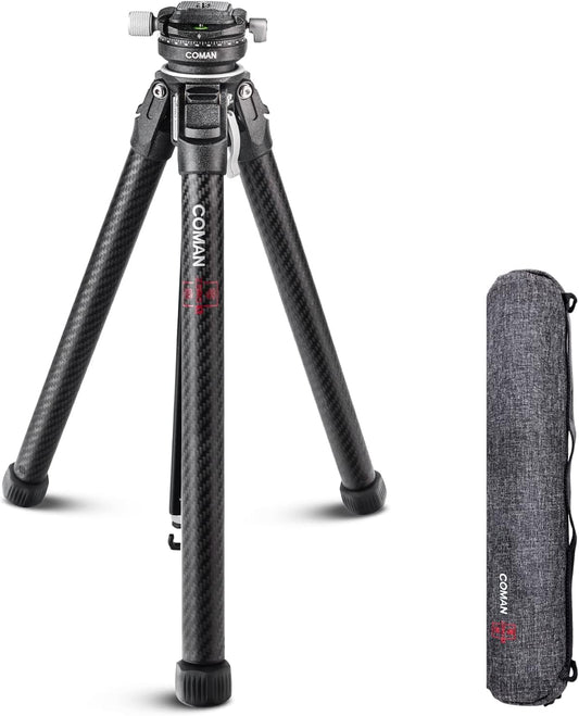 ULANZI Zero X Lightweight Travel Tripod Full Carbon Professional Outdoor Tripod Monopod with Panoramic Ball Head Tripod Camera Tripod