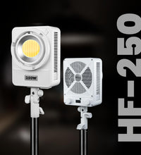 HIFFIN 250W Wonder Series LED Video Light, High CRI 95+, Ultra Bright 18300 lux@1m, Adjustable CCT 2700K-6500K, Continuous Output COB Light with App Control for Professional Photography & Videography