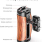 Ulanzi R075 Left Right Wood Handle Grip for Camera Cage, Compatible with Sony A6400 A6600 A7III A7IV A7SIII Nikon Canon Panasonic Camera Cage