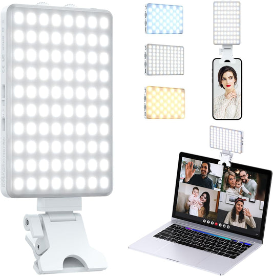 LT-001 80 LED Selfie Light, 3 Modes, 2000mAh Battery, Rechargeable