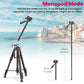 Ulanzi Smart VT-01 Camera Tripod Multifunctional Portable Phone Tripod Stand Compatible with iPhone Sony Canon Nikon DSLR Sport Camera