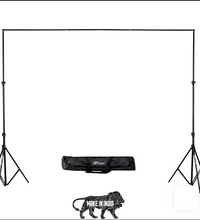 HIFFIN Background Kit With 6x9ft Green Curtain, for Photography and Background View