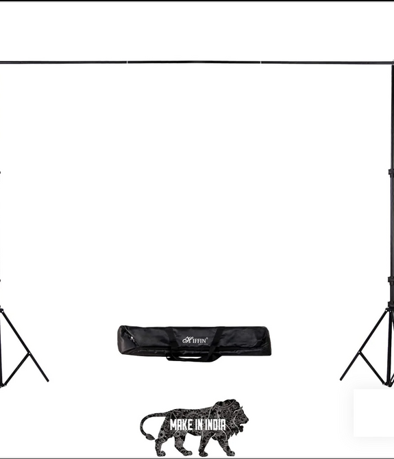 HIFFIN Background Kit With 6x9ft Green Curtain, for Photography and Background View