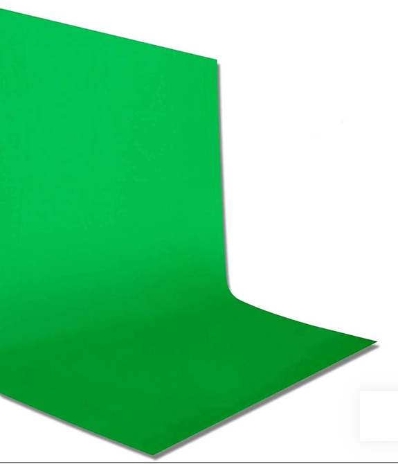 HIFFIN Background Kit With 6x9ft Green Curtain, for Photography and Background View