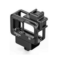 Ulanzi G9-4 Go Pro 9, 10, 11 Plastic Camera Cage with 2 Cold Shoe Mount for Mic and Led Light