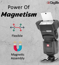 Hiffin Professional Flash Bot Grip with Magnet | for Speedlight Flash Modifier