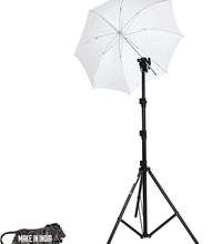 HIFFIN® Studio Home 33 Umbrella Stand Setup with Sungun Adapter | 9ft Stand | Umbrella | Bag for kit Mark I