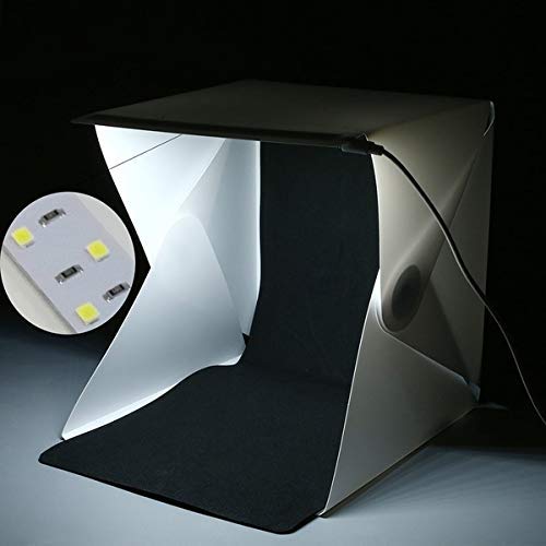 HIFFIN® 40cm Led Light Mini Photo Studio Tabletop Shooting Light Box Softbox Tent Lightbox Soft Box Accessories Backdrops Lightbox