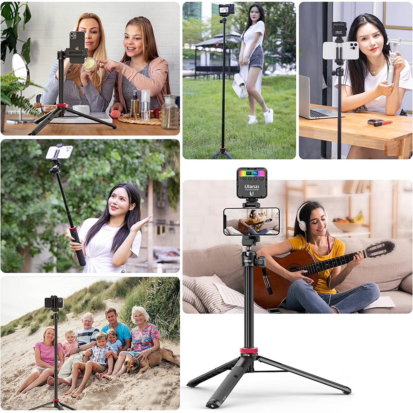 Ulanzi MT-44 Extendable Vlog Tripod (Upgrade)