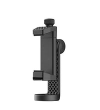 Ulanzi ST-17 360 Rotation Adjustable Phone Clips with Cold Shoe and 1/4 Screw Port for 55-100mm Wide iPhones Android Phones