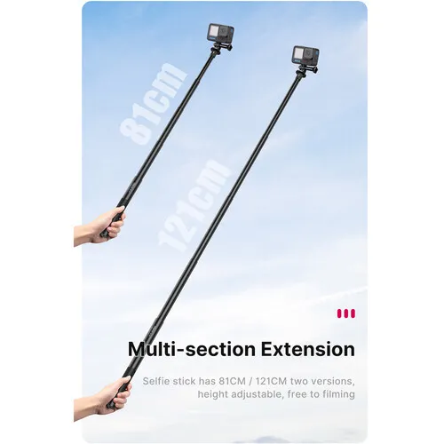 Ulanzi MT-58 Extendable Selfie Stick for Action Cameras