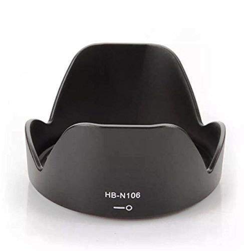 HIFFIN® Lens Hood HB-N106 And HB-77 For Nikon af-9 18-55mm & Nikon 70-300mm Lens D3500, D3400, D5600 Kit (Bayonet Type Lens Hood HB-N 106 And HB-77 Lens Hood Combo)