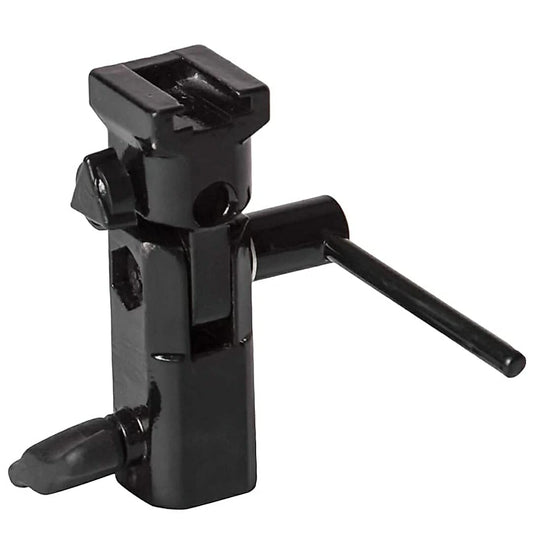 S1 Umbrella Bracket Heavy Duty Flash Light Stand Umbrella Holder B Bracket Speedlight Holder (CNC Aluminum) in Black Color