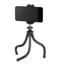 HIFFIN® VB-S700 Phone Tripod Mount with Cold Shoe Mount for Microphone LED Light with 1/4'' Tripod Screw Compatible with iPhone/Oneplus/Mi/Oppo & Other Smartphones Vlogging Accessories