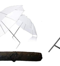 HIFFIN® Studio Home 33 Umbrella Stand Setup with Sungun Adapter | 9ft Stand | Umbrella | Bag for kit Mark II