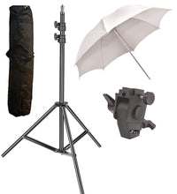 HIFFIN® Studio Home 33 Umbrella Stand Setup with Sungun Adapter | 9ft Stand | Umbrella | Bag for kit Mark I