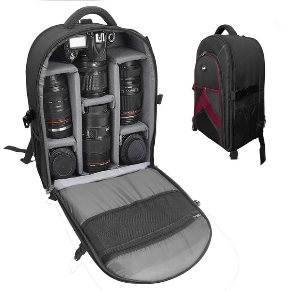HIFFIN Waterproof DSLR/SLR Backpack Camera Bag Lightweight DSLR Backpa